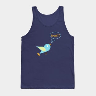 Cute tweet Tank Top